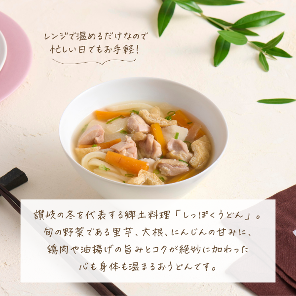 しっぽくうどん(2食入)