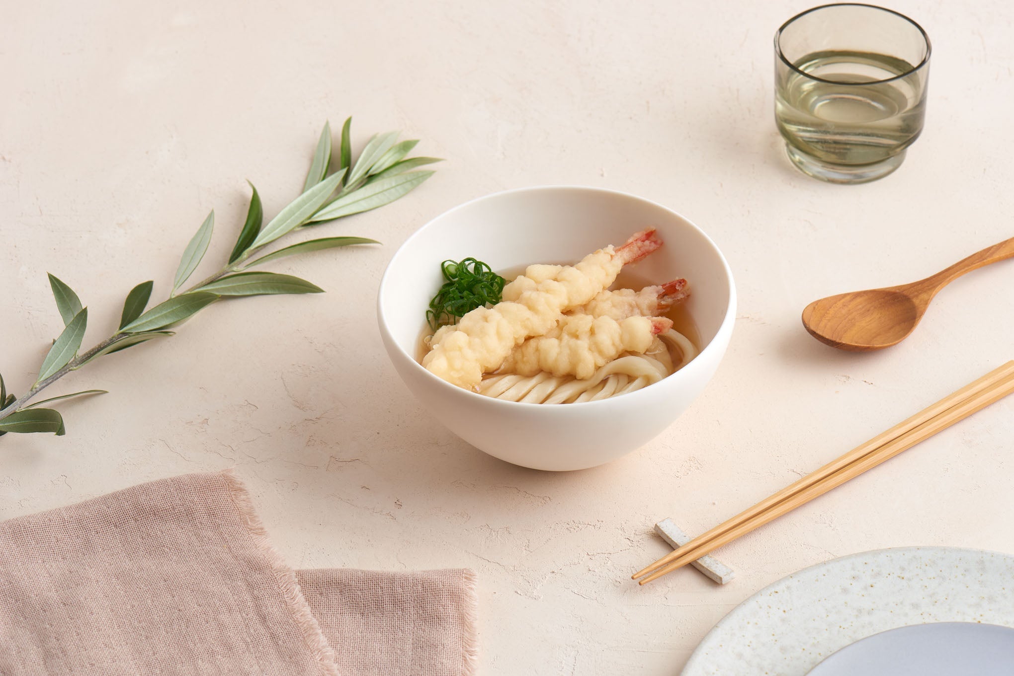 3本のえび天うどん(2食入)