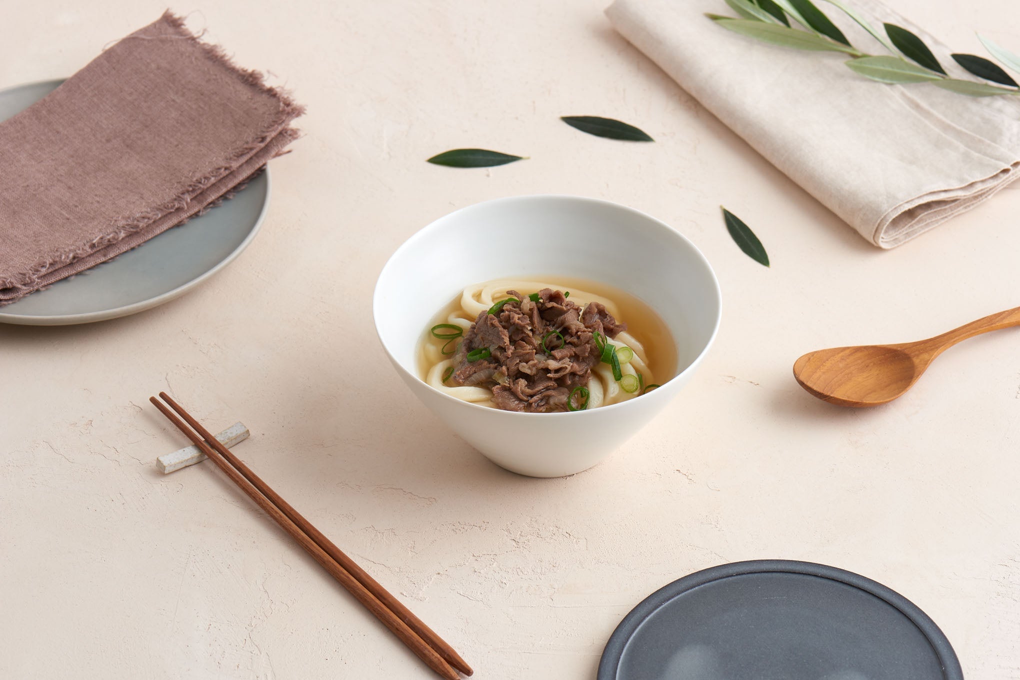 香川県産オリーブ牛肉うどん (2食入)