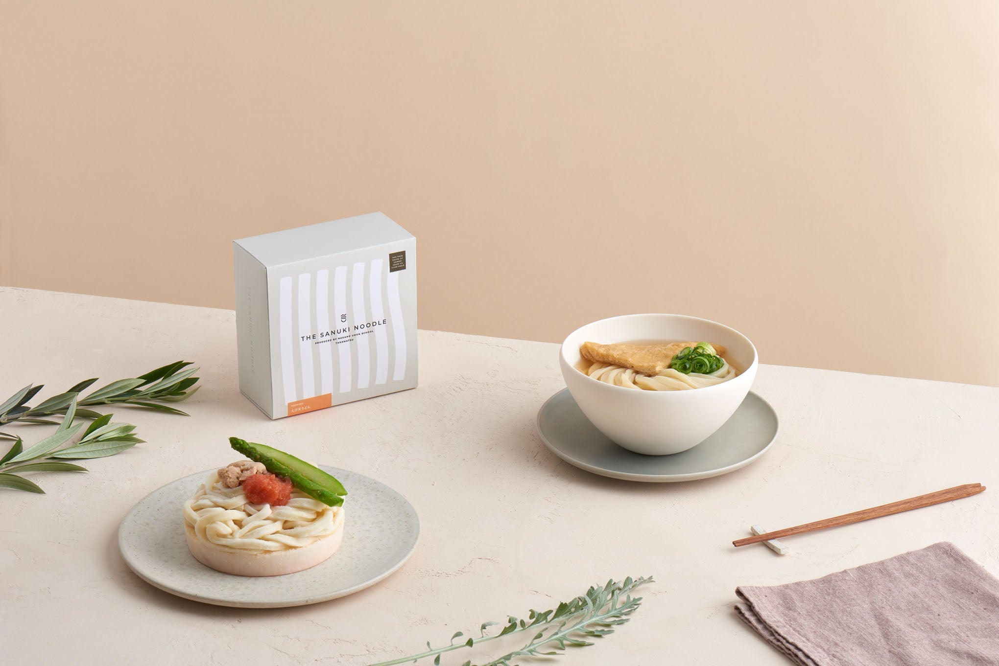 明太クリーム入り4種の食べ比べセット – THE SANUKI NOODLE